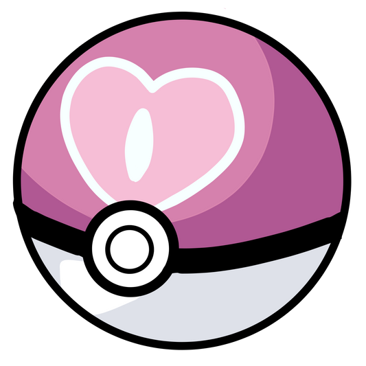 Loveball Button - Pokemon