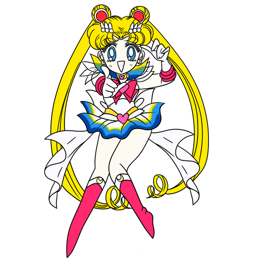 Super Sailor Moon Keychain - Sailor Moon
